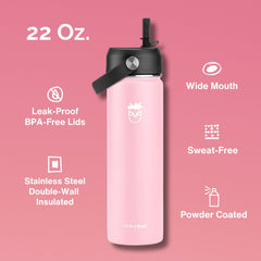 Collection image for: 22 Oz. Stainless Steel Wide Mouth